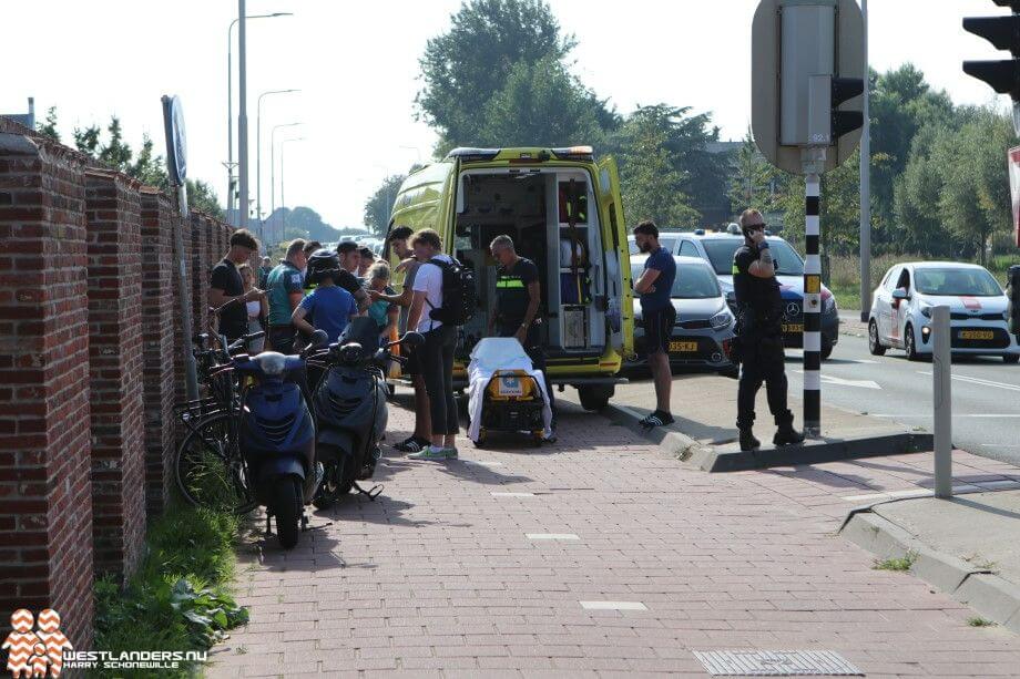 Gewonden na ongeluk op Poeldijkseweg