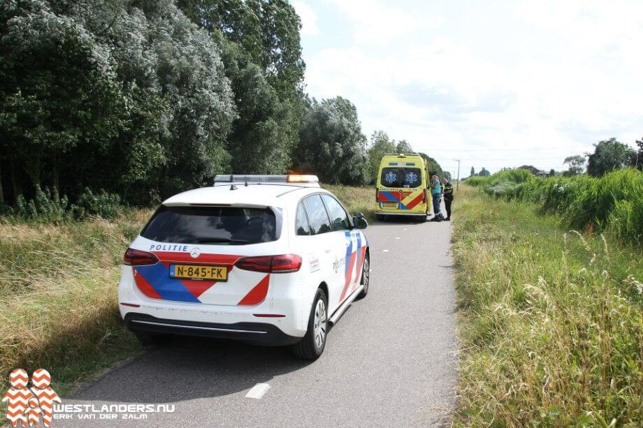 Wielrenner gewond door harde wind