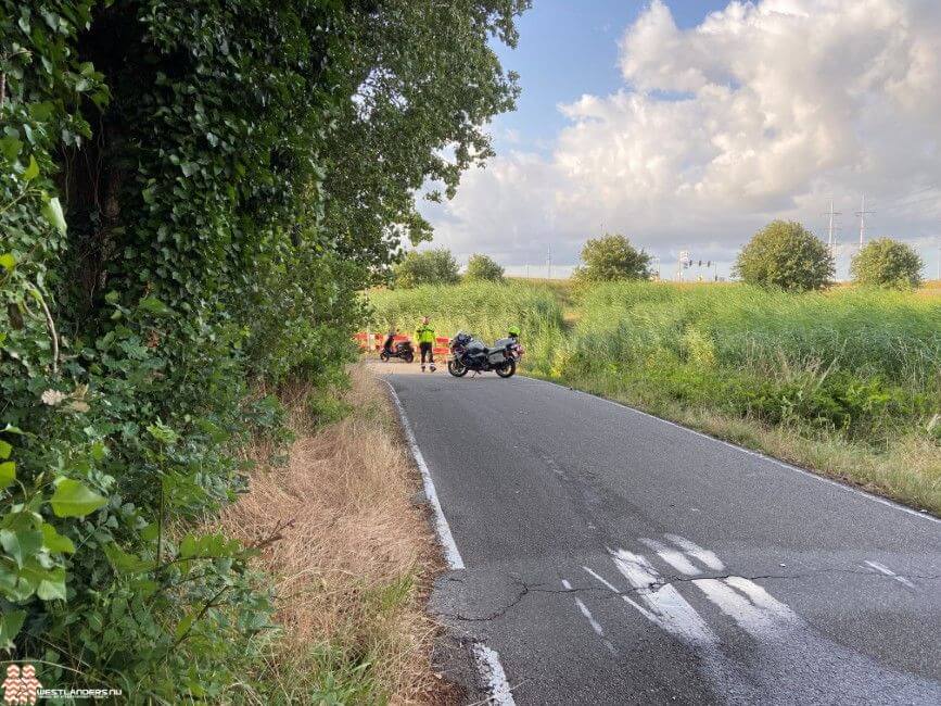 Fietser gewond na ongeluk Noordhoornseweg