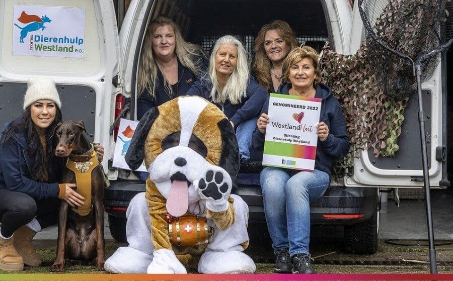 Stichting Dierenhulp Westland presenteert logo