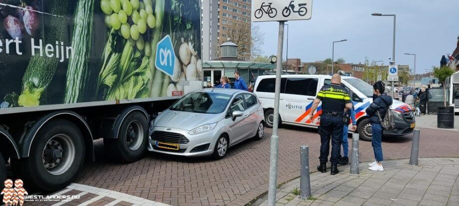 Nog meer lege schappen bij Hoekse AH na ongeluk