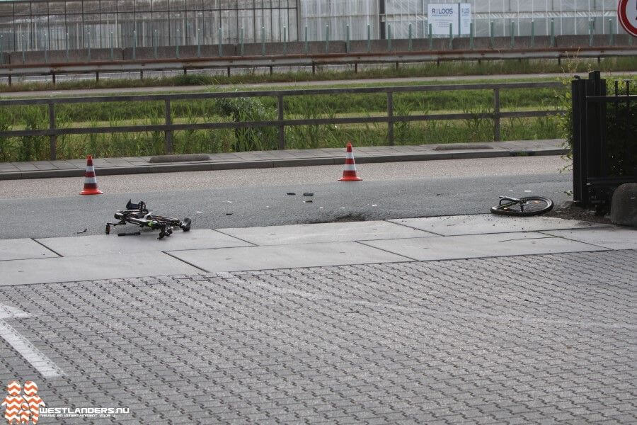 Fietser gewond na ongeluk bij Honderdland