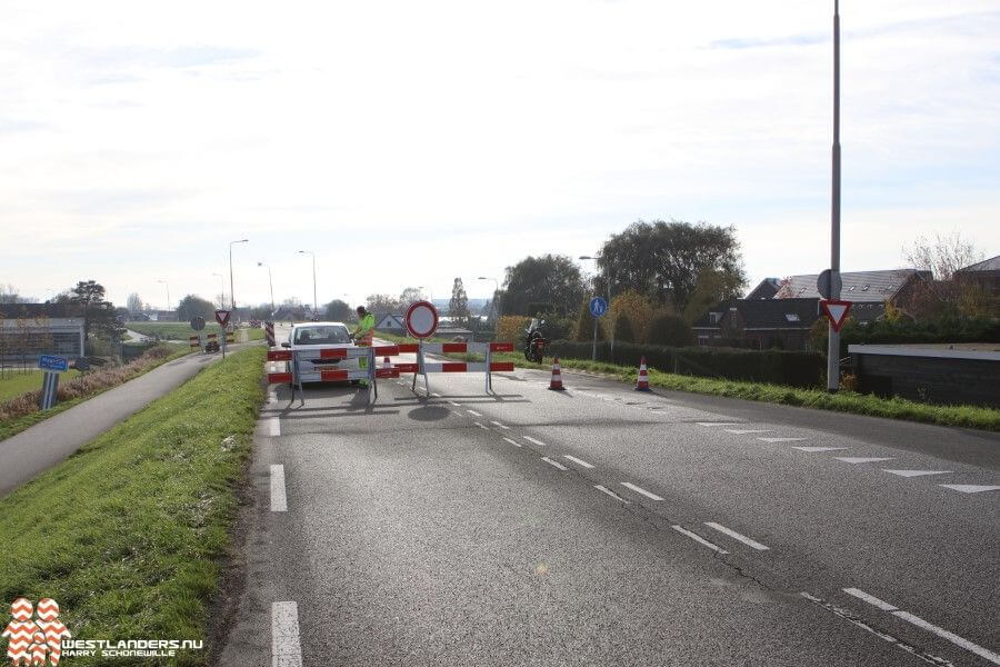 Situatie rondom verzakkingen bij de Maasdijk