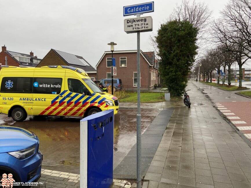 Fietser gewond na ongeluk Dijkweg