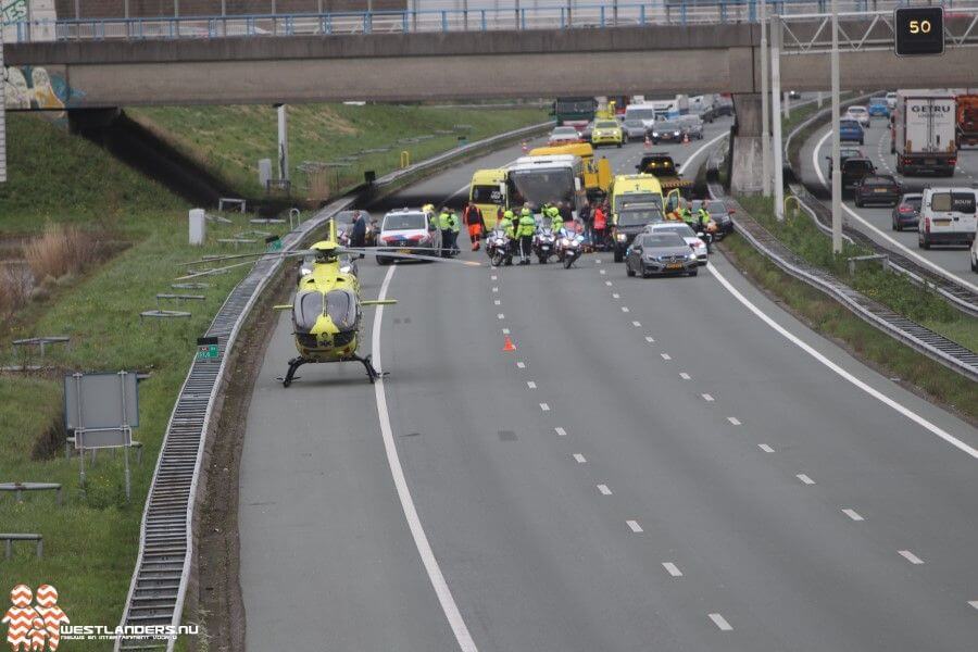 Snelweg A4 dicht na onwelwording bestuurder