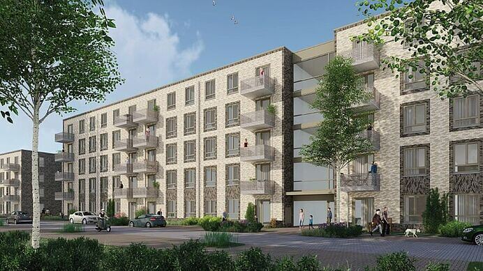 Bouw van 104 sociale huurwoningen in Westland