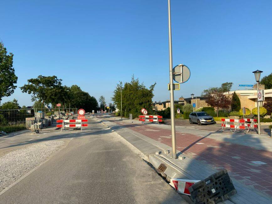 Rijnvaartweg op 14 september weer open