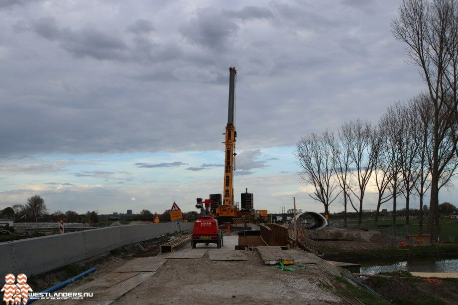 Weekendafsluiting van de Woudseweg