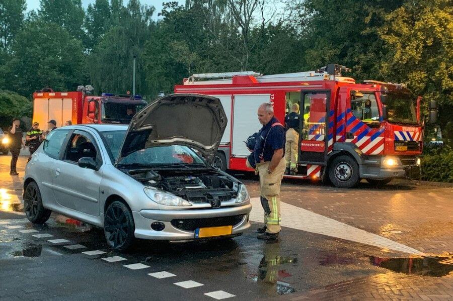 Autobrand door botte pech