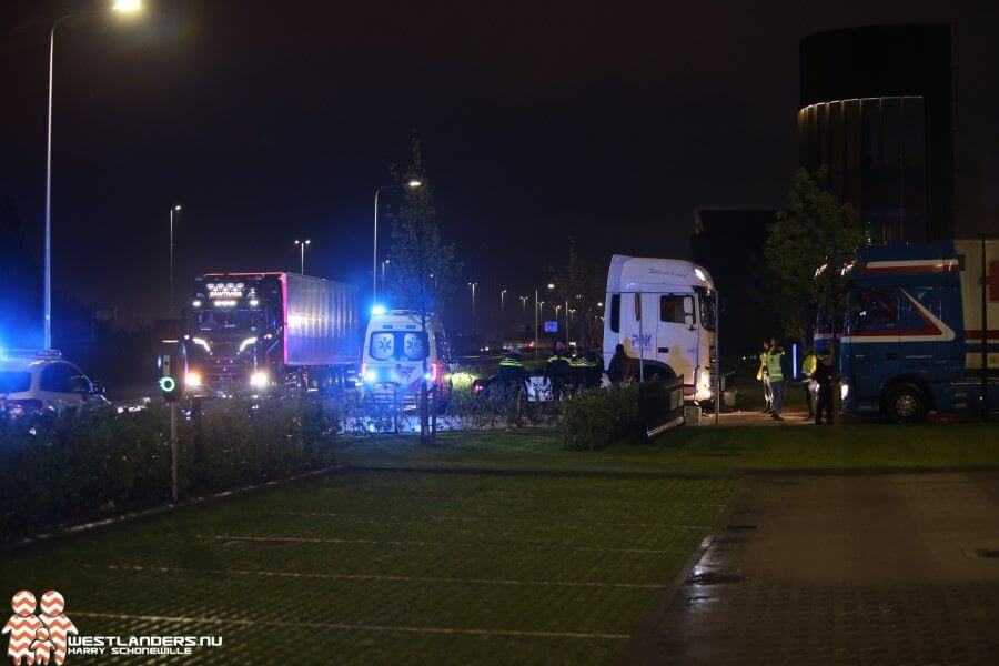 Fietser zwaar gewond bij ongeluk Honderdland