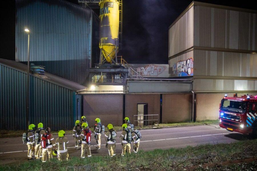 Brand in vermalingsbedrijf van ertsen