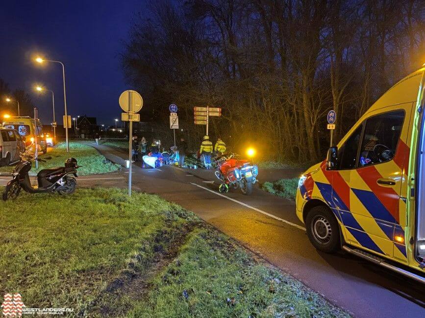 Beenbreuk na ongeluk met fietsers