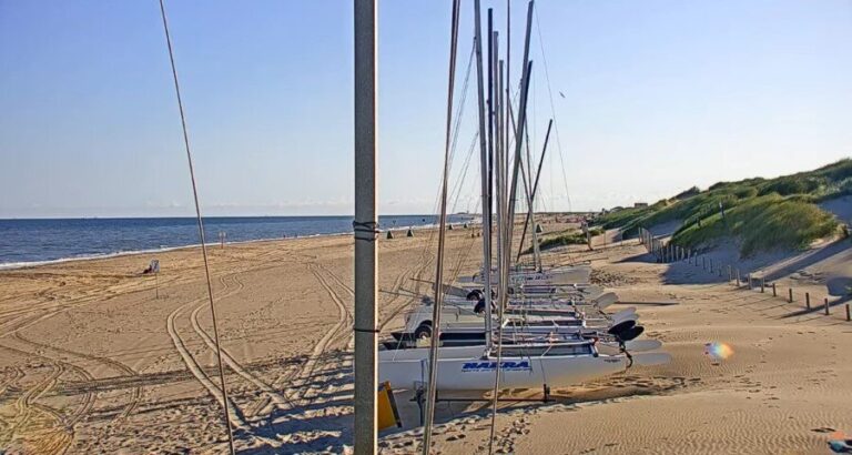 Zonnig strandweer voor zondag 28 juli