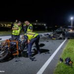 Motorrijder zwaar gewond na botsing met spookrijder