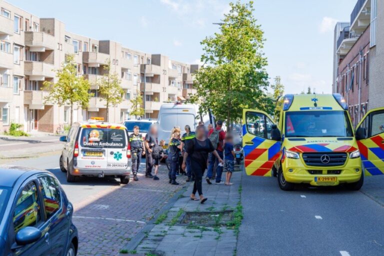 Fietser gewond bij aanrijding met scooter