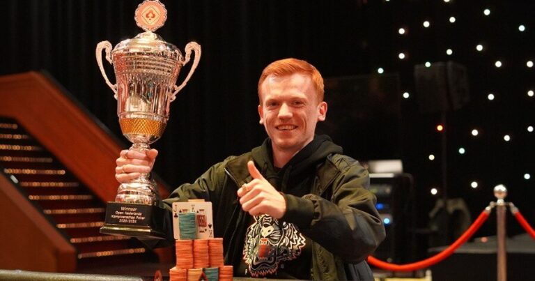 Albert Vonk winnaar NK Poker