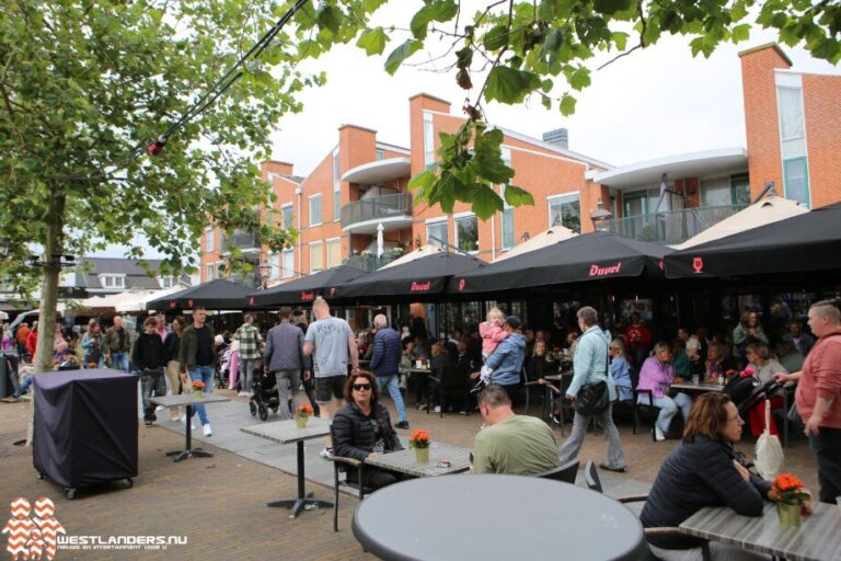 Drukke zaterdagmiddag tijdens feestweek ‘s-Gravenzande