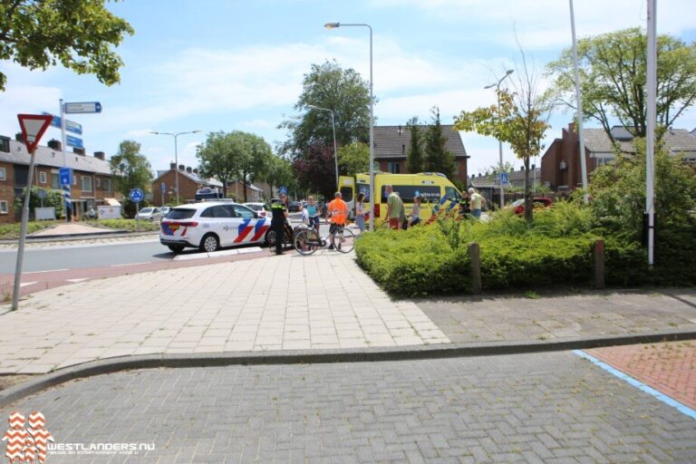 Fietsster gewond na ongeluk Koningin Julianaweg