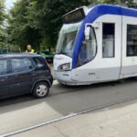 Kop staart botsing met tram