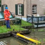 Delfland sluit boezemwater af na gesprongen waterleiding