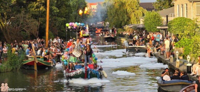 Gondelvaart De Lier weer druk bezocht