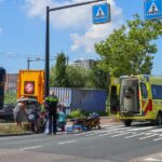 Man aangehouden voor doorrijden na ongeluk Industrieweg