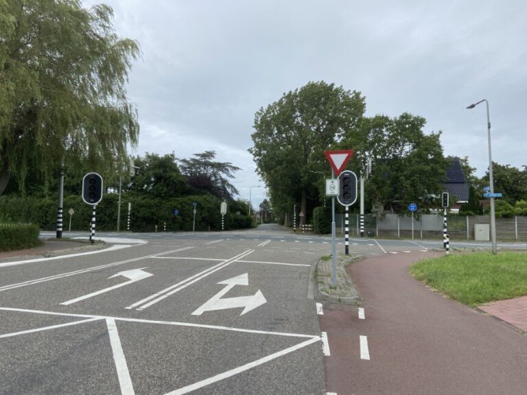 Verkeerlichten bij Mariëndijk uitgevallen