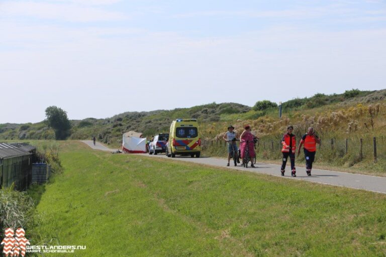 Engelse fietsster ernstig gewond na ongeluk op duinpad