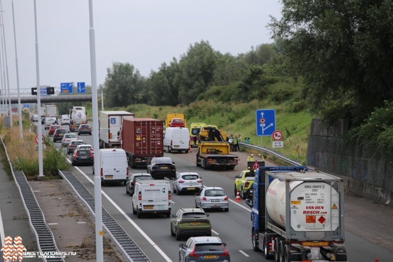 Gewonde bij ongeluk A4