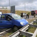 Auto over de kop op Wippolderlaan