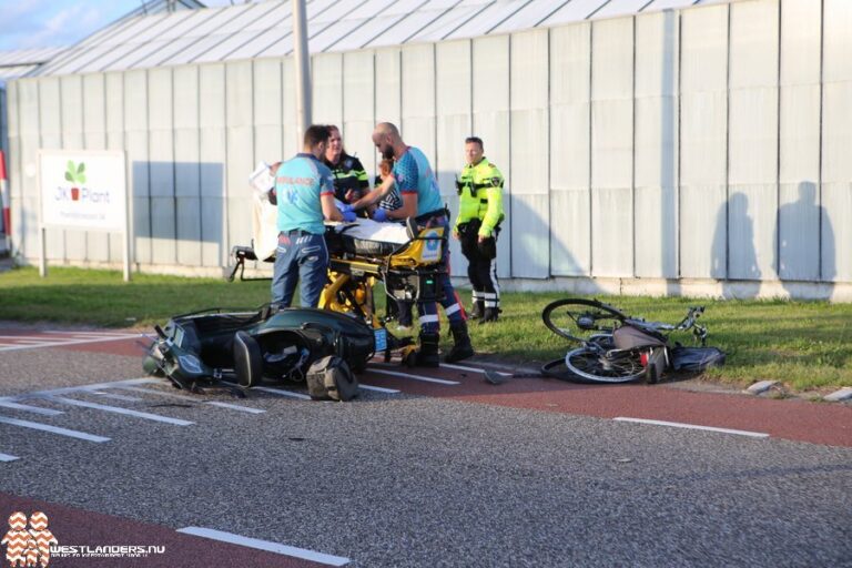 Twee gewonden bij ongeluk Poeldijksepad