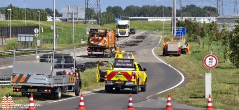 Grote schoonmaak na baggerspoor op N222