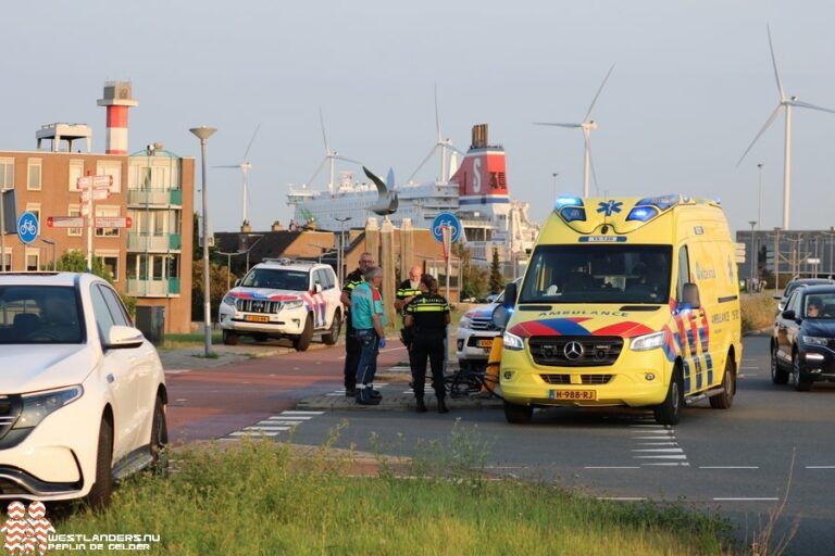 Wielrenner aangereden bij de Harwichweg