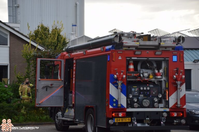 Nacontrole na brand bij woning