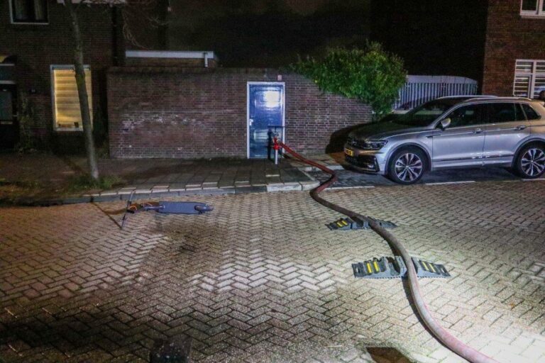 Ongeluk met step tijdens brandweeroefening