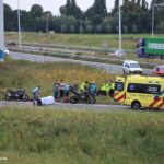 Motorrijder gewond bij ongeluk oprit A4