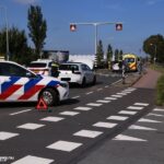 Ongeluk met blikschade op de Arckelweg