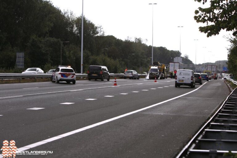 Gewonde bij ongeluk A4 Plaspoelpolder