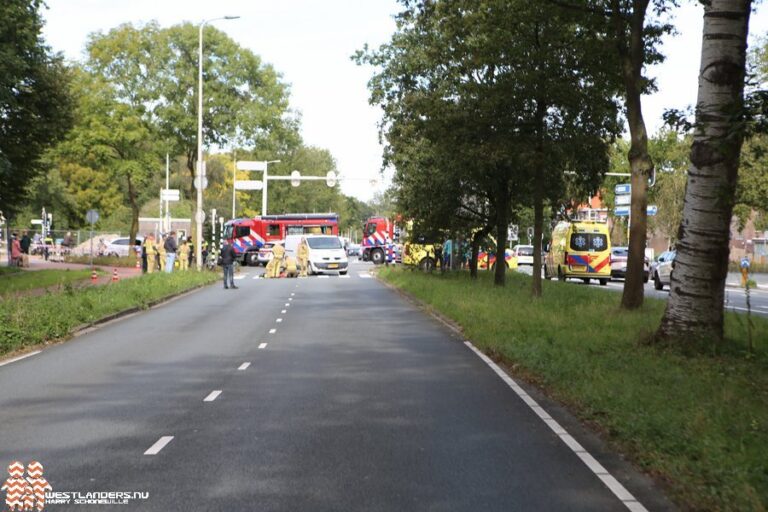 Fietsster gewond na ongeluk Lozerlaan