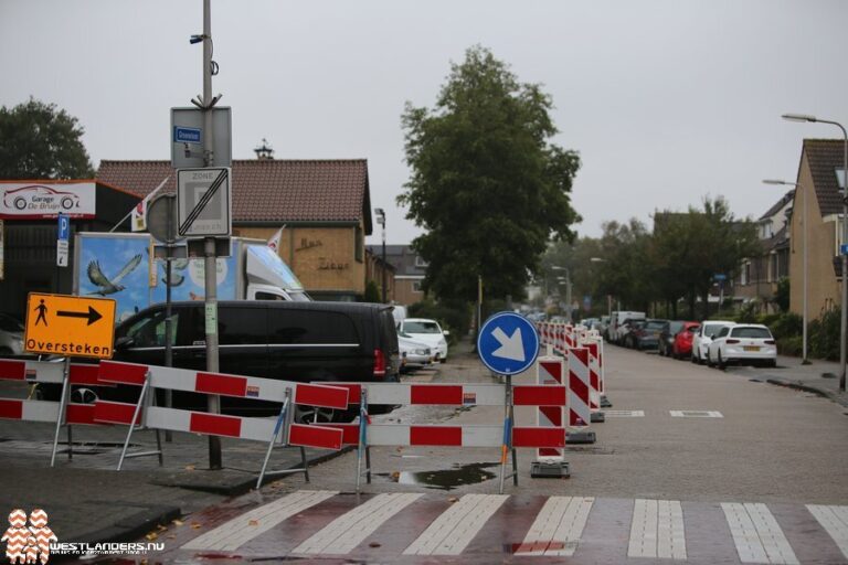 Groenelaan 3 weken deels afgesloten