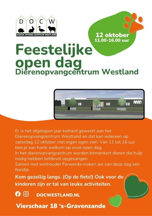 Feestelijke opening DOCW op 12 oktober