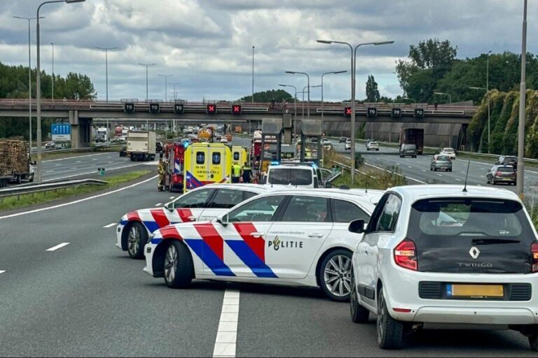 Dodelijk ongeluk op de A15