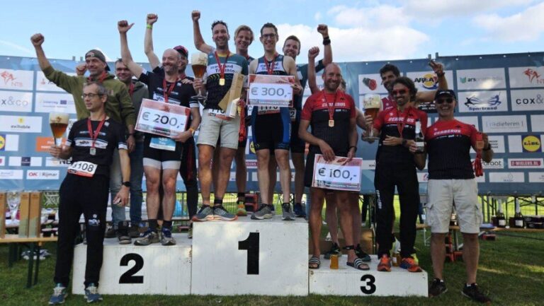 Westland Triathlon kampioen in 3e divisie