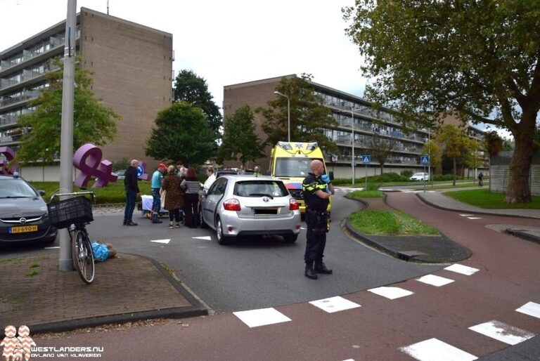 Fietsster gewond na ongeluk Middel Broekweg