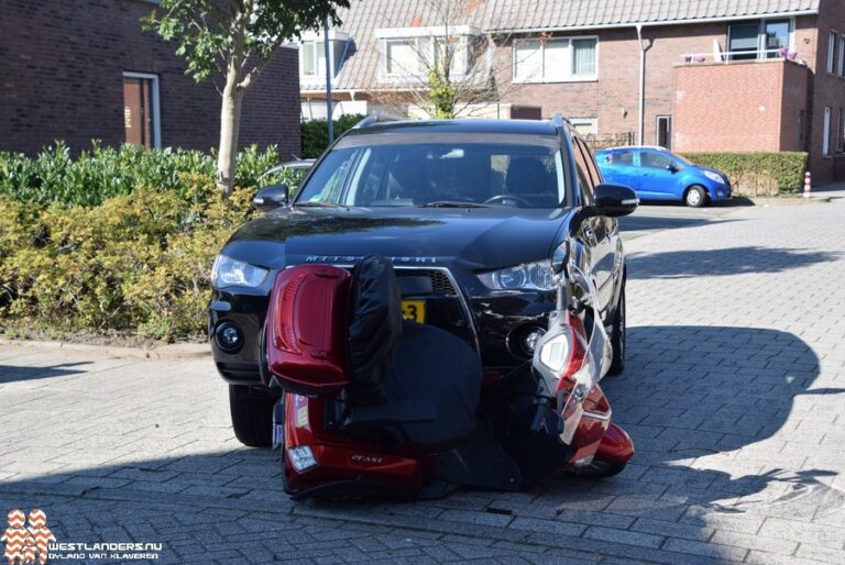 Twee gewonden na ongelukken met scootmobiel