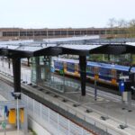 Onderhoud aan spoor tussen Den Haag en Rotterdam