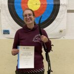 Kayleigh Vreugdenhil Nederlands kampioen 3D Barebow dames