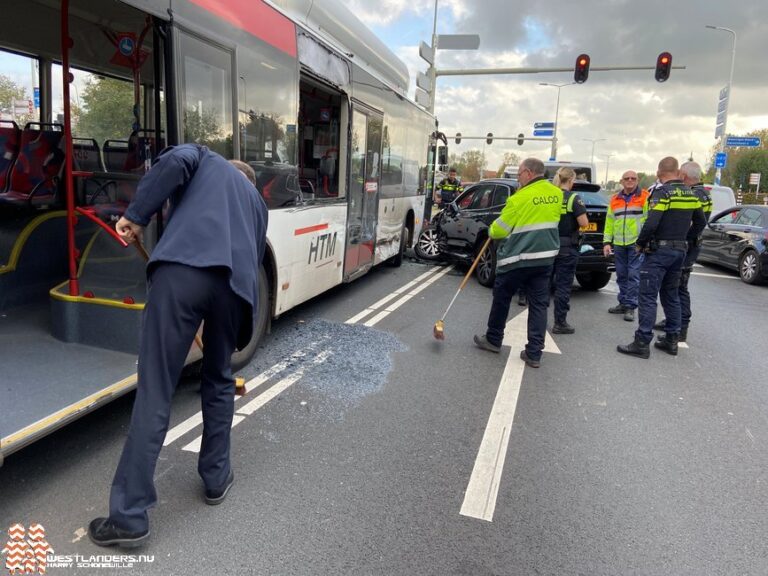 Bizar ongeluk met lijndienst bij Lozerlaan