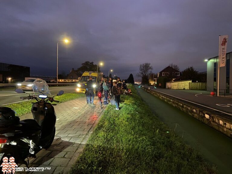 Twee gewonden bij ongeluk Burgemeester Elsenweg