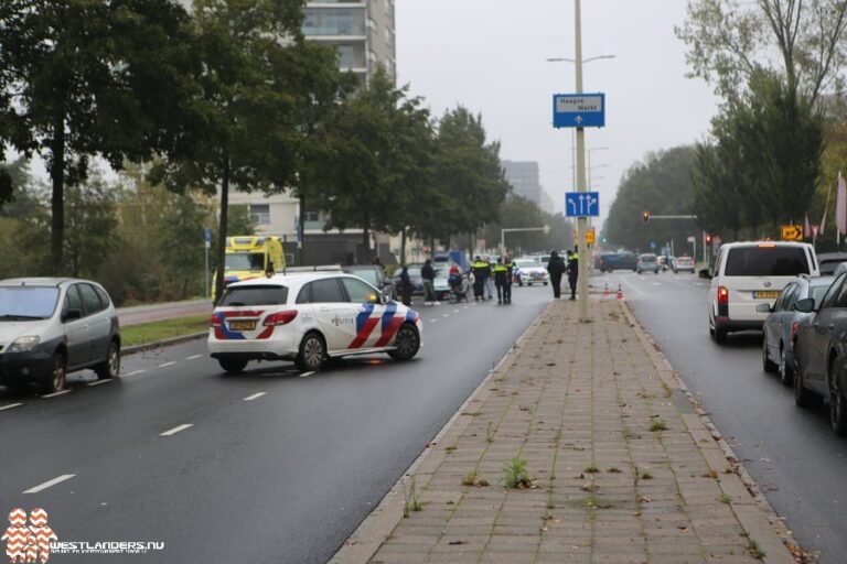 Vrouw in scootmobiel gewond na ongeluk Erasmusweg